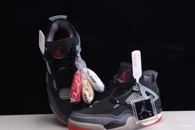 Reps TBK White Retro CV9388-001 Air x 4 Off Bred Jordan 0721